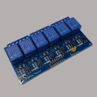 Модуль релейный  5V  6-канальный -