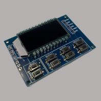 Генератор сигналов шим c LCD регулируемый 1 Гц-150 кГЦ, 3.3V- 30V, 3-канала -