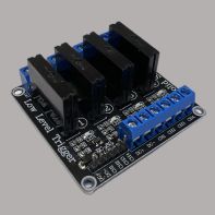 Модуль релейный 5V 4-канальный твердотельное реле G3MB-202P -