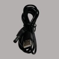 Шнур шт.питания 5.5/2.1мм - шт.USB 1.5м 113818 -