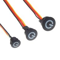 Кнопка сенсорная BTS 3.3-5V BLACK ф16 Dimming