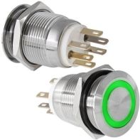 Кнопка антивандал. LAS1GQ-11E/G/N on-(off)+off-(o