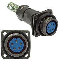 Разъем FQ18-5ZPK-8 (бл.каб.роз.)