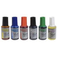 Набор цапон лаков 6шт 20 мл с кист.