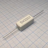 Резистор керамический     22 Ом  5W 62527 -