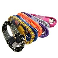 Шнур для моб. устр. USB to MicroUSB round braid 1m